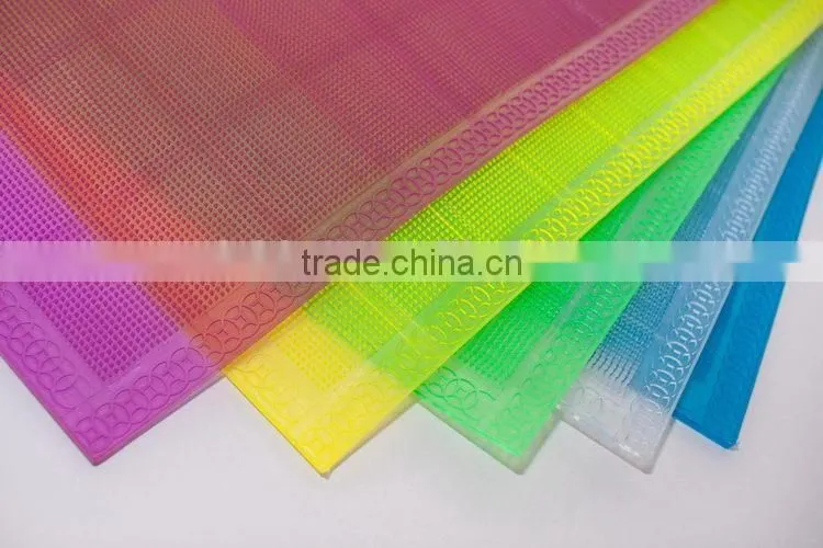 Economic professional pvc foam bath mat non-slip pvc mat