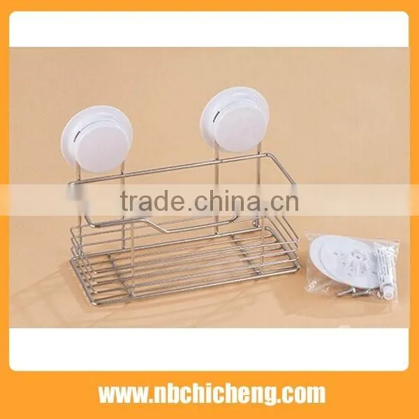 2016 large bath toiletries holder suction wash supplies rack