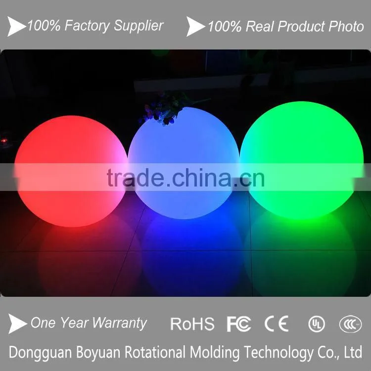 Color changing rgb led light ball with remote control