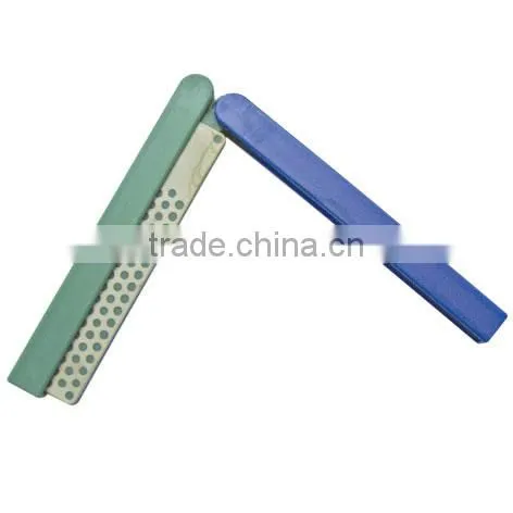 Pen style electroplated diamond sharpener for fishing knife