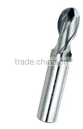 Solid Carbide Two Flute Spiral Ball Nose Tool