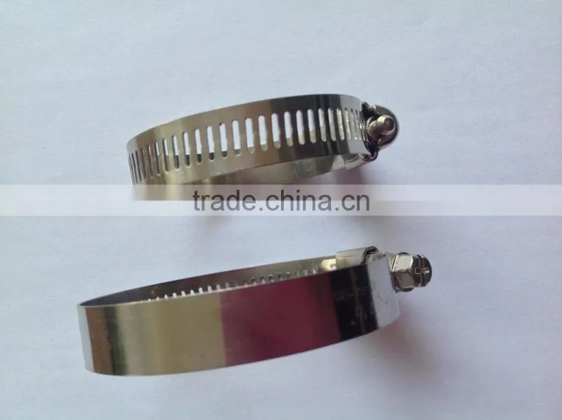12mm strainless steel standard Germany style butterfly hose clamps made in China