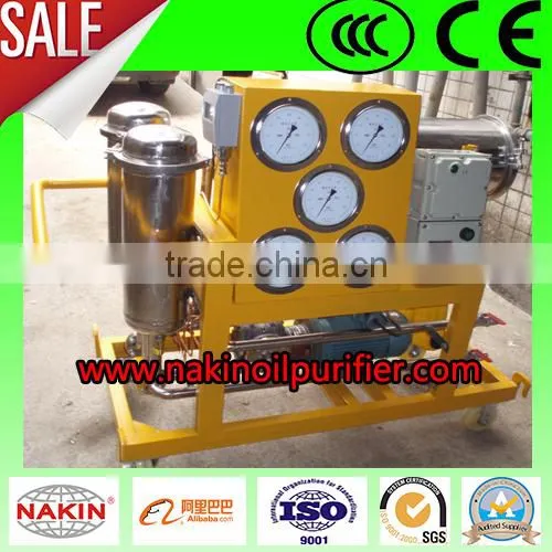 New portable oil purifier, series JL oil filtration