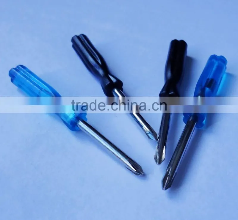 Promotional 3x60mm Mini screwdriver with Phillips / Cross head