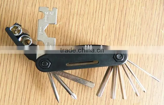 15 in 1 Folding hex key wrench set / Bicycle tools set