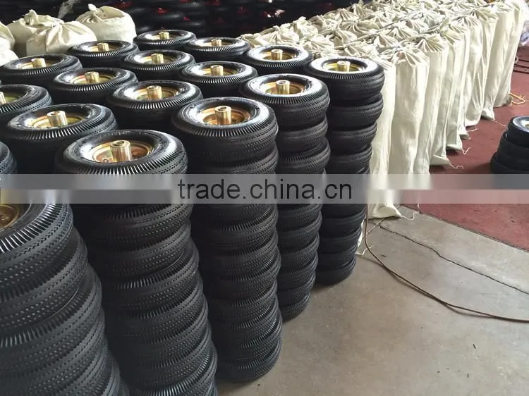 pneumatic wheel for trolley tire 4.10/3.50-4 china wheel 1688