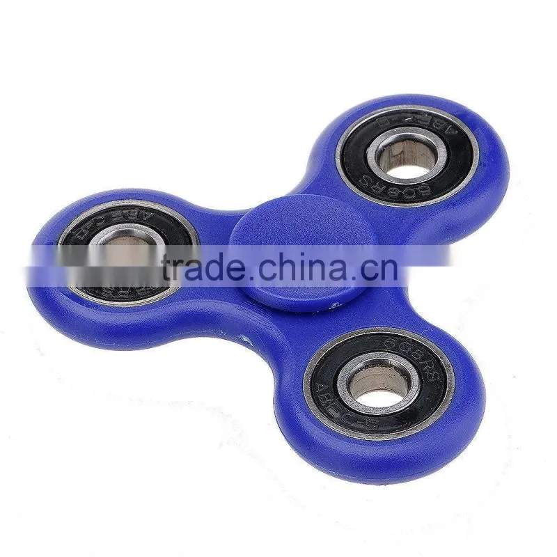 Fidget Hand Spinner Tri Ceramic Ball Desk Toy EDC Focus Stuffer