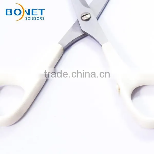 S81014P 6-3/4" barber white color handle hair scissors