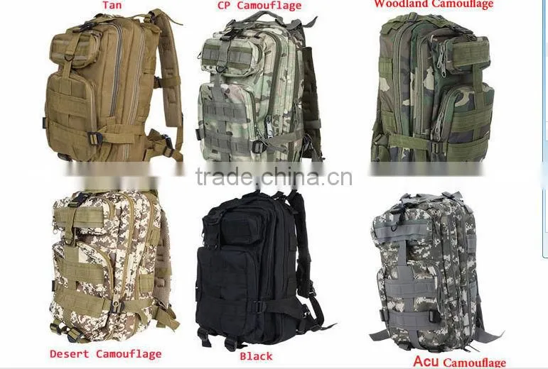 Tactical Bag Outdoor Sport Military Backpack Camping Hiking Trekking Bag