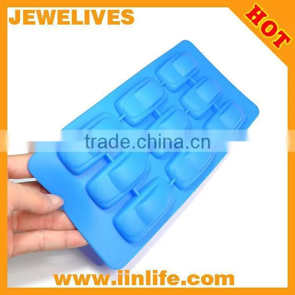 Silicone car shaped Ice Cube Trays