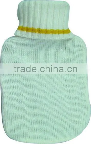Snow chirstmas Knitted Hot water bottle cover factory