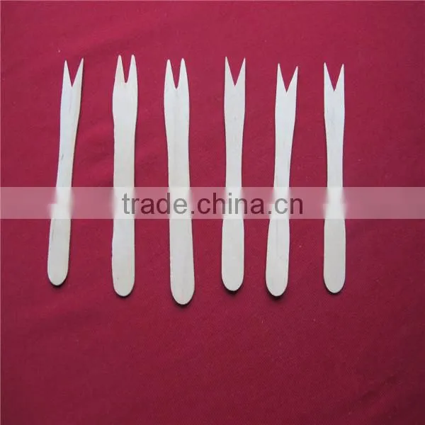 factory direct sale special design wooden fork
