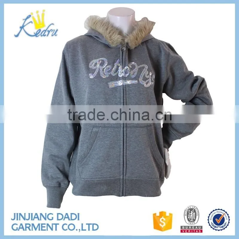 Wowen Coat with Faux Fur Neck