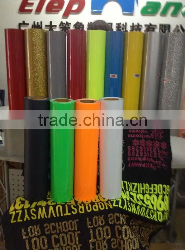 High quality PU/PVC/Flock Heat transfer vinyl cutting plotter/plotter cutting