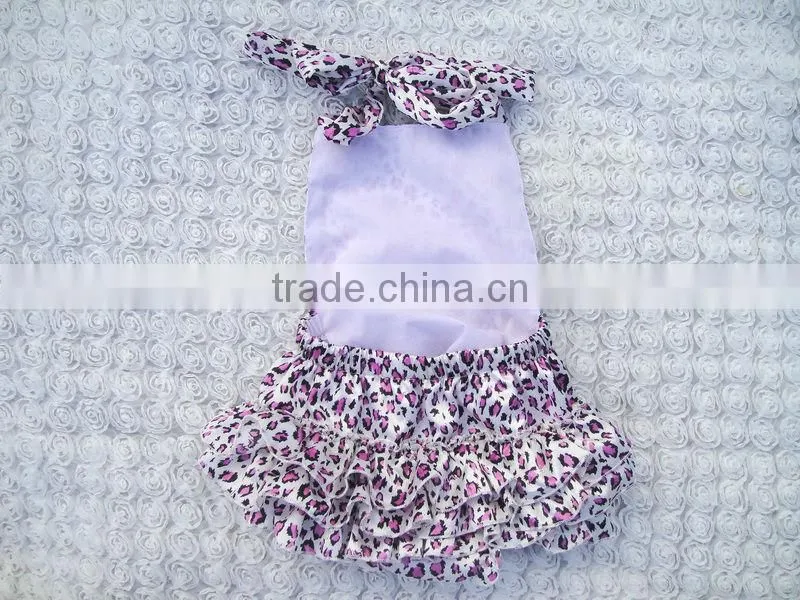 Factory direct sale cute baby bubble sunsuit rompers with ruffle