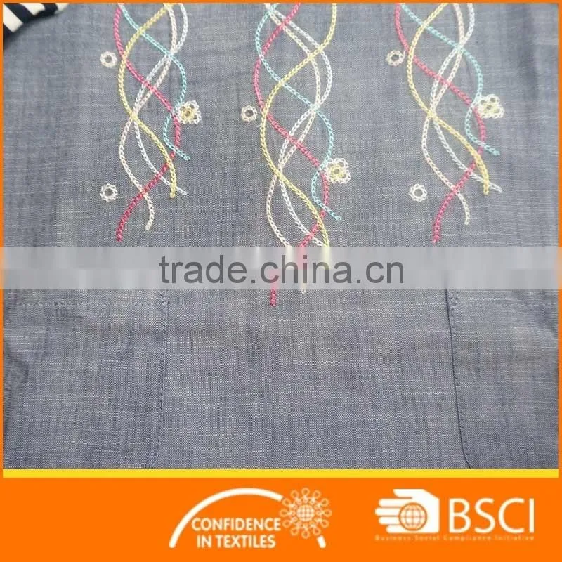 Children Wear Cotton Baby Denim Girl Dress
