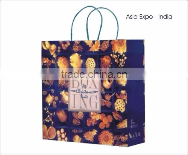 Paper Shopping Bag printed with custom design