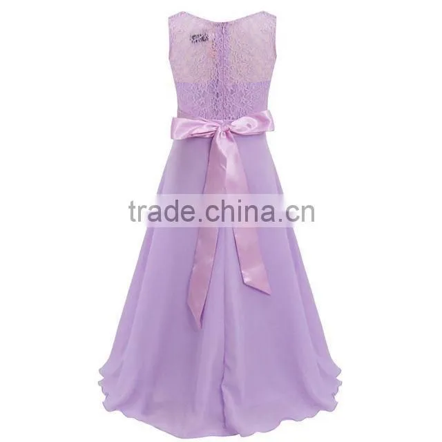 2017 Hot-sale Cute Frock Designs Child Clothes Fancy Party Girl Lace Dresses For Kids