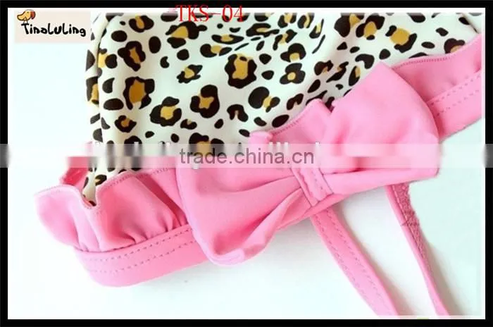 2015 new kids girls swimwear sportwear child clothes