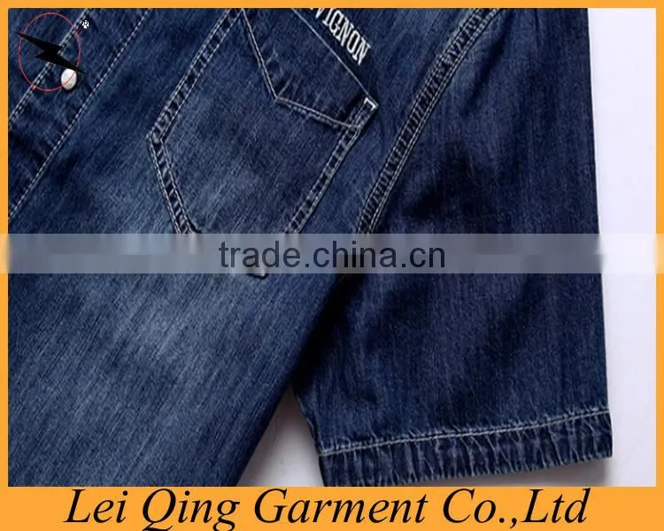 Mens Clothing Quality Denim Shirt for Men
