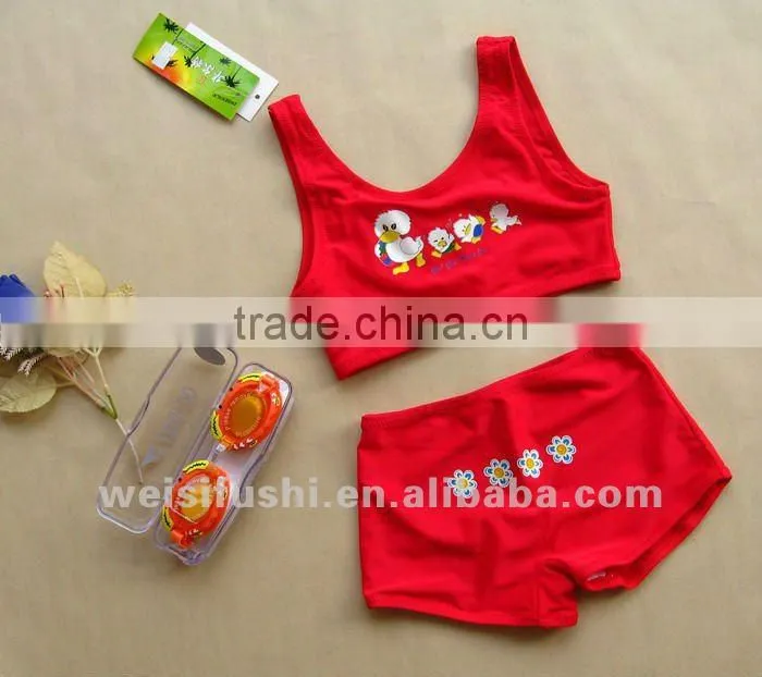 Hot Girl Swim Bikini Set