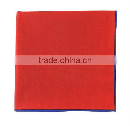 contrasting edges men's pocket squares