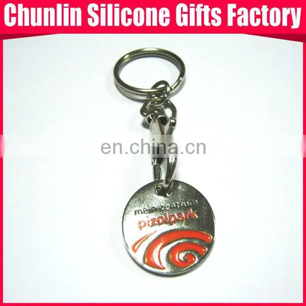 Metal Coin holder Keychains