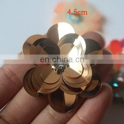 New Look 3D Sequin Flower Patch for Clothing and Shoes