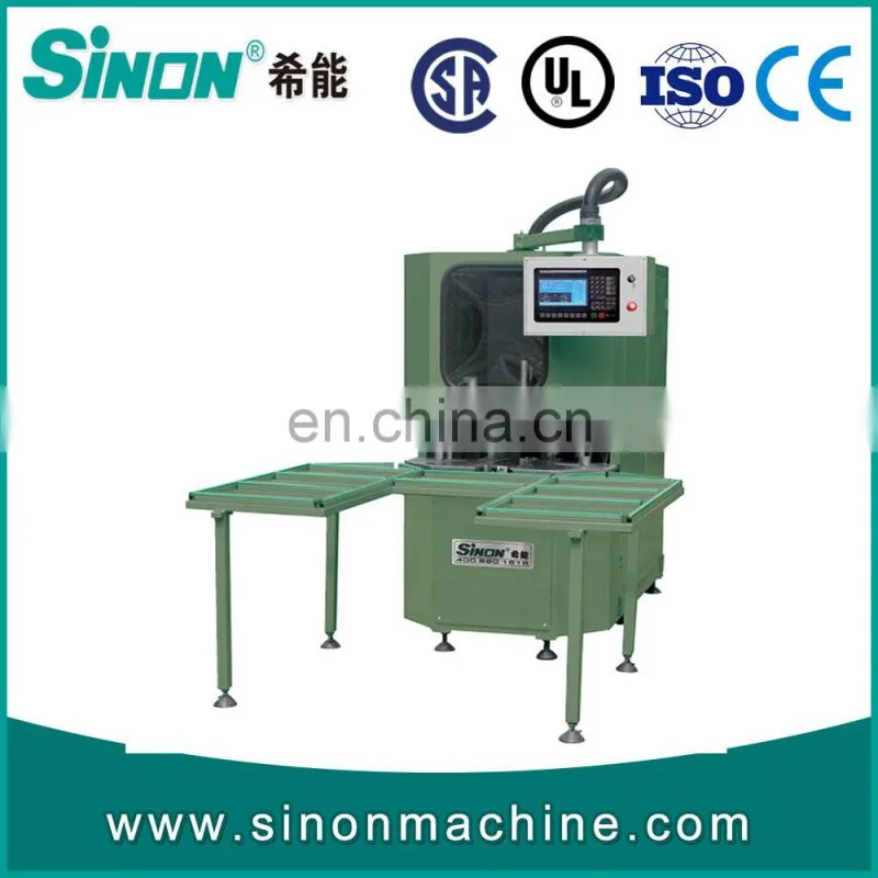 PVC Window Door Fabrication Two Head Water Slot Milling Machine