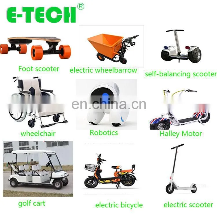 13 inch high torque 36V 48V electric scooter motor with tyre
