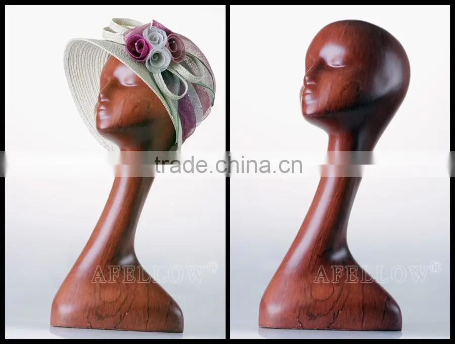 Fashion Women Head Mannequin Plastic female mannequin H1070
