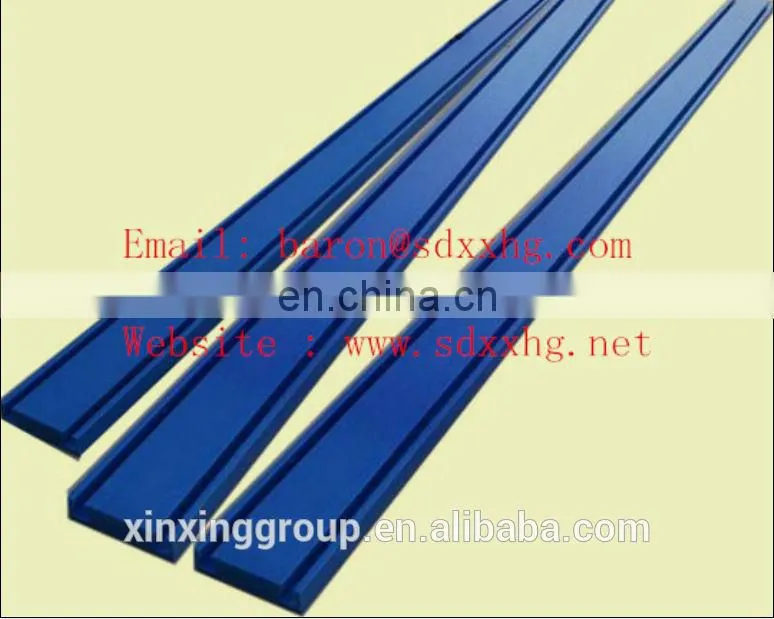 PE 1000 and PE 2000 chain guide, wear strip in UHMWPE material