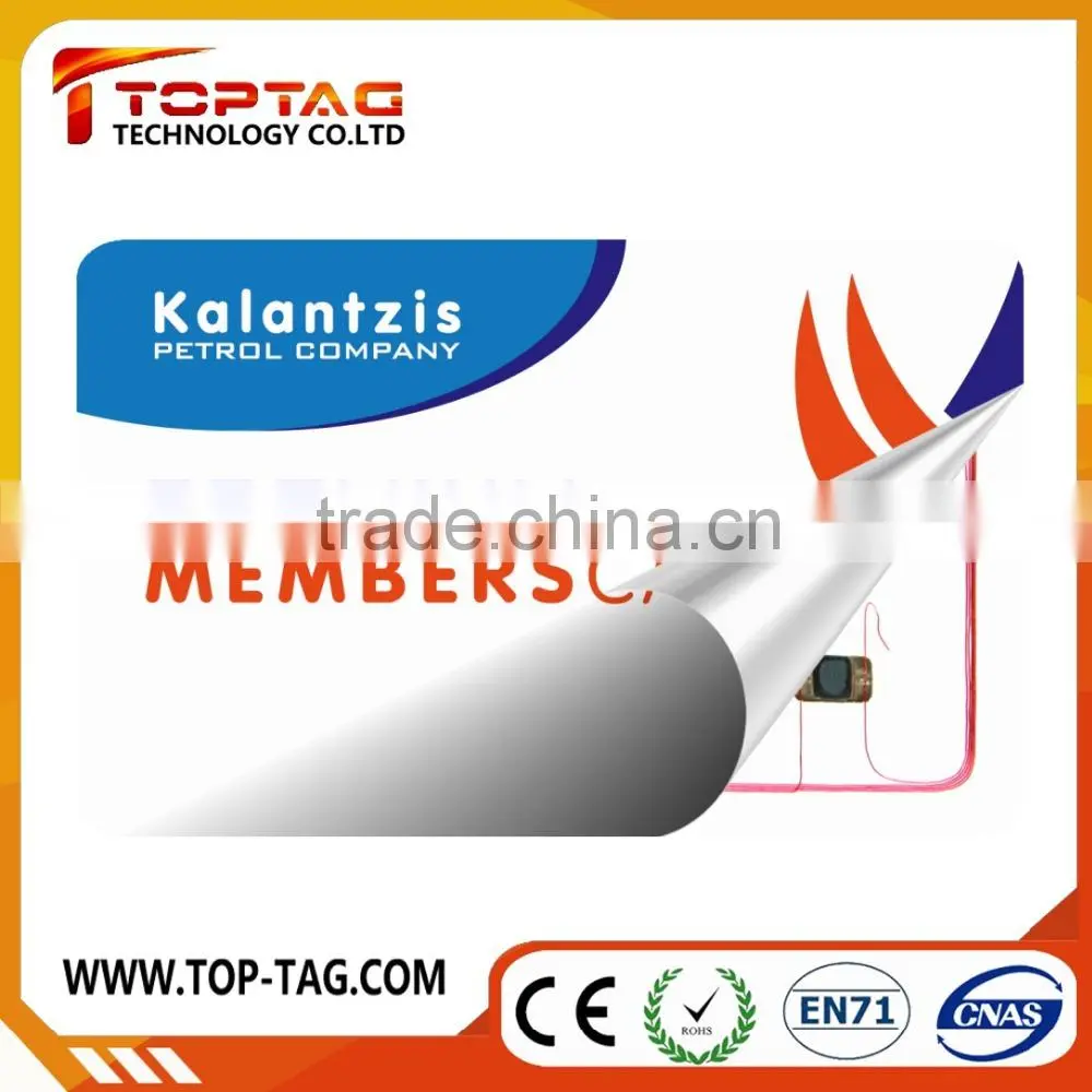 Cr80 Standard Size Printed Serial Numbers 128 39 Barcode Magnetic Strip White Signature Strip PVC Card