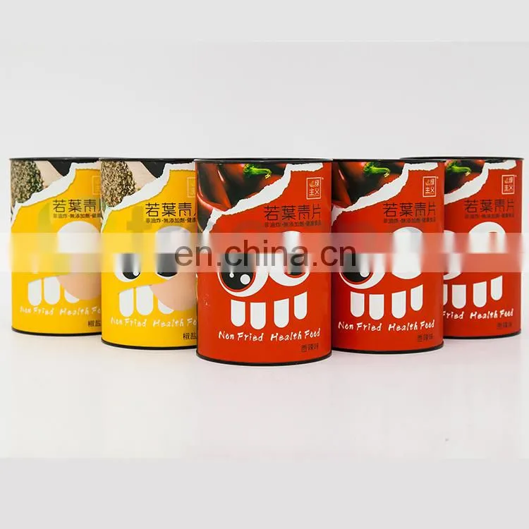 Customized Round Biscuit Cookies Box Packaging