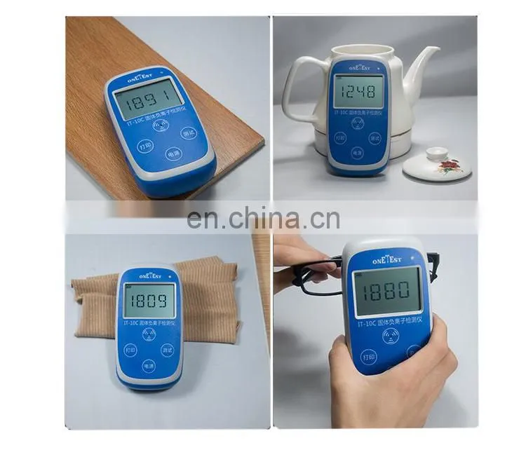 IT-10 Factory Selling High efficiency Mineral negative ion Detector