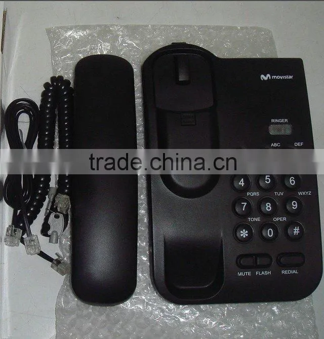 Stocks basic function corded landline telefon