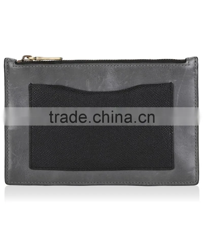 Fashion Famous Brand Multicolour Woman Small Cases Genuine Leather Women Clutch Bag for Ladies