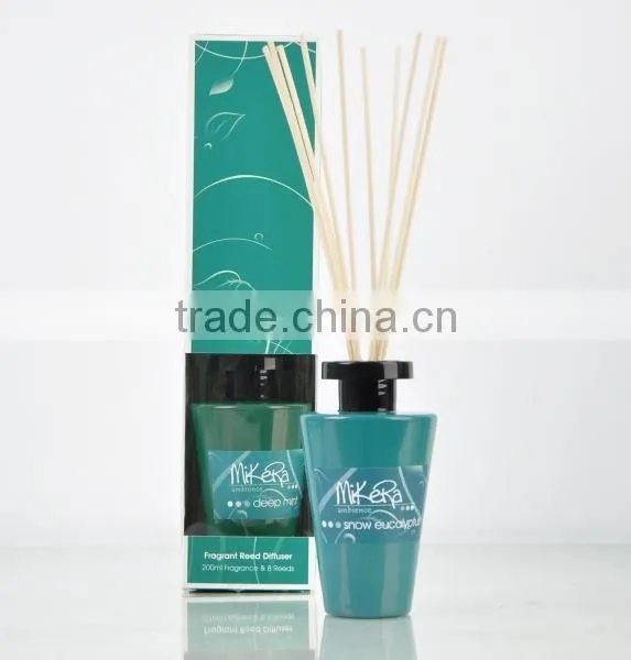 Home fragrance Aroma Diffuser with glass bottle and rattan stick SA-1936