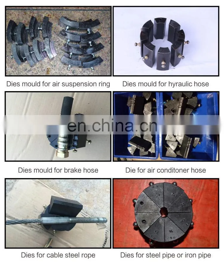 Up to 2 inch hose crimping machine