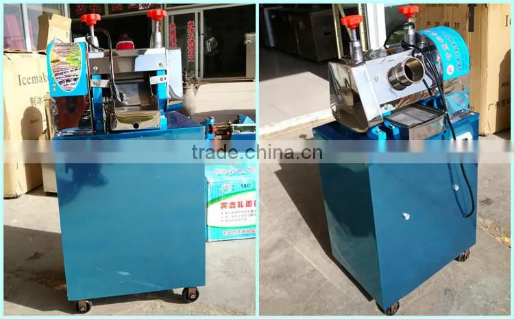 Sugar cane press machine