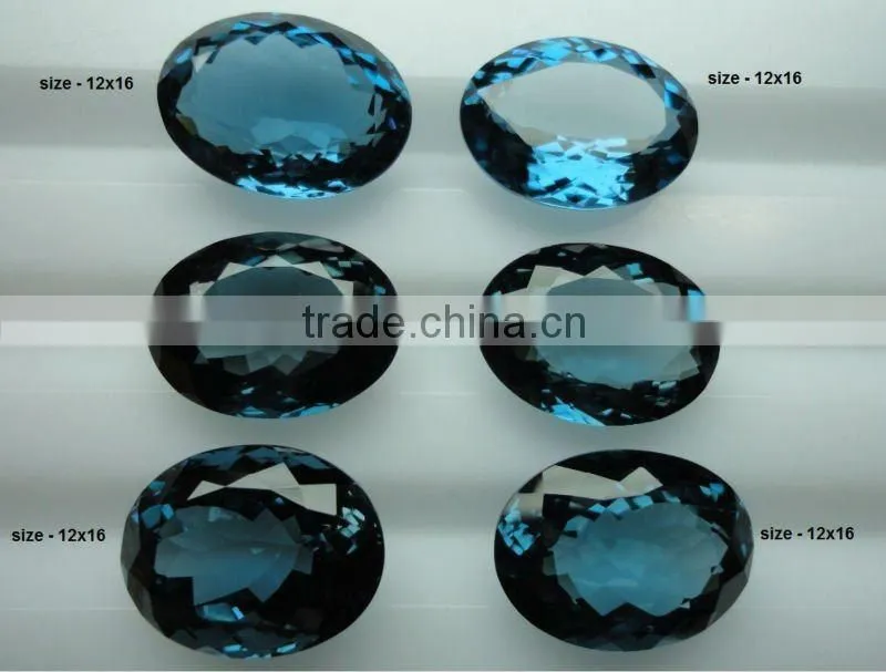 London Blue topaz, gemstones, semi precious stones