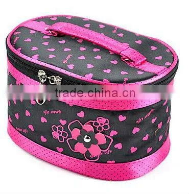 Nylon promotional bag cosmetic bag for lady