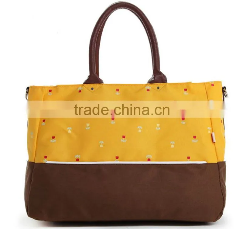 2015 new design wholesale baby diaper Mom bag
