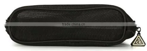 High quality OEM Mesh travel toiletry bag,men travel wash bag,black cosmetic travel bag