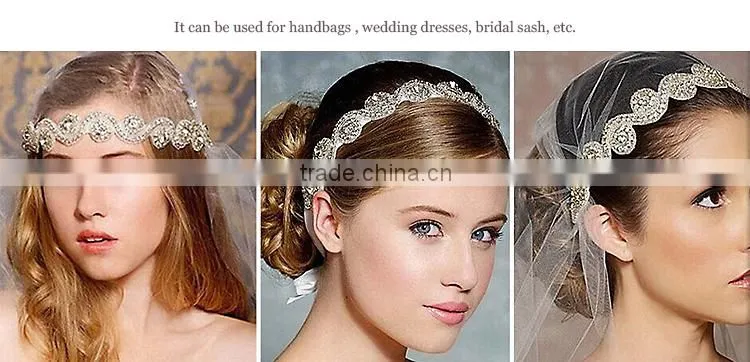 New design Sew on rhinestone tiara