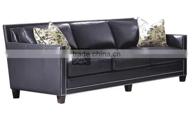 SF-175 Asia Style Leather Settee Sofa