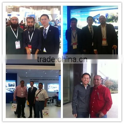 2015 high capacity recycling plastic pelletizing machine