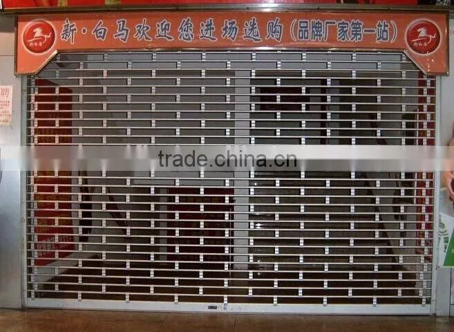 Guangzhou exterior roll up shutters