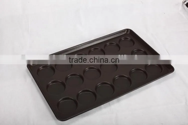 600g teflon coating food grade baguette tray 4-straps bread baking dishes&pans aluminium loaf pan