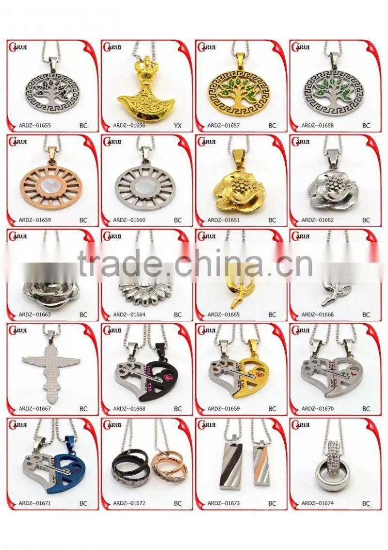 Mothers Day Wholesale Gifts Crystal Heart Silver Pendant For Friends